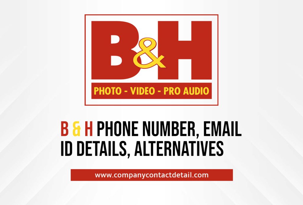 b and h phone number